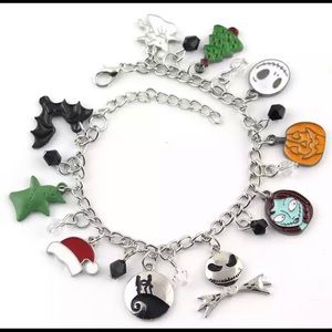 3/$30 Nightmare Before Christmas Charm Bracelet